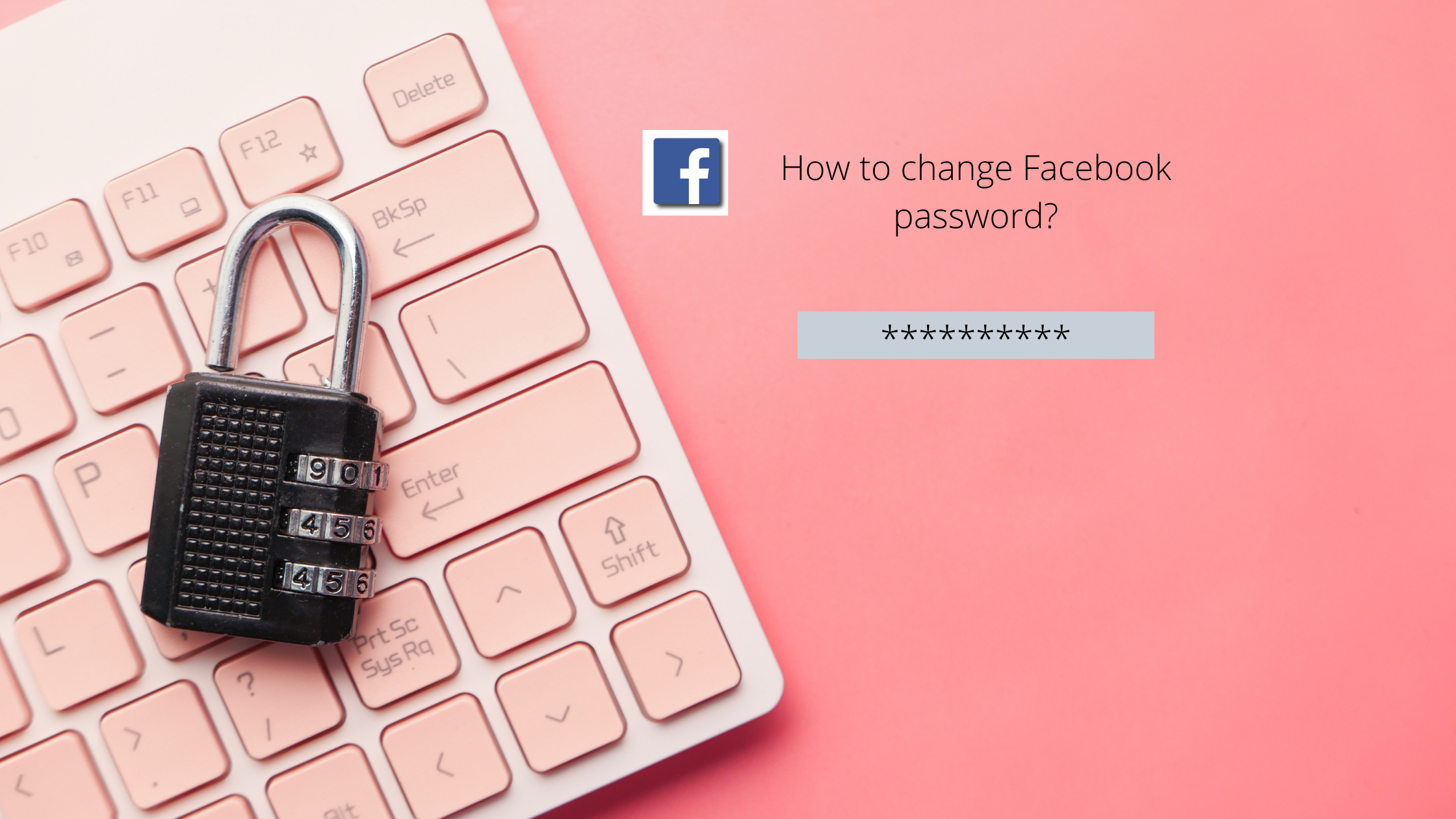 ho to change Facebook password